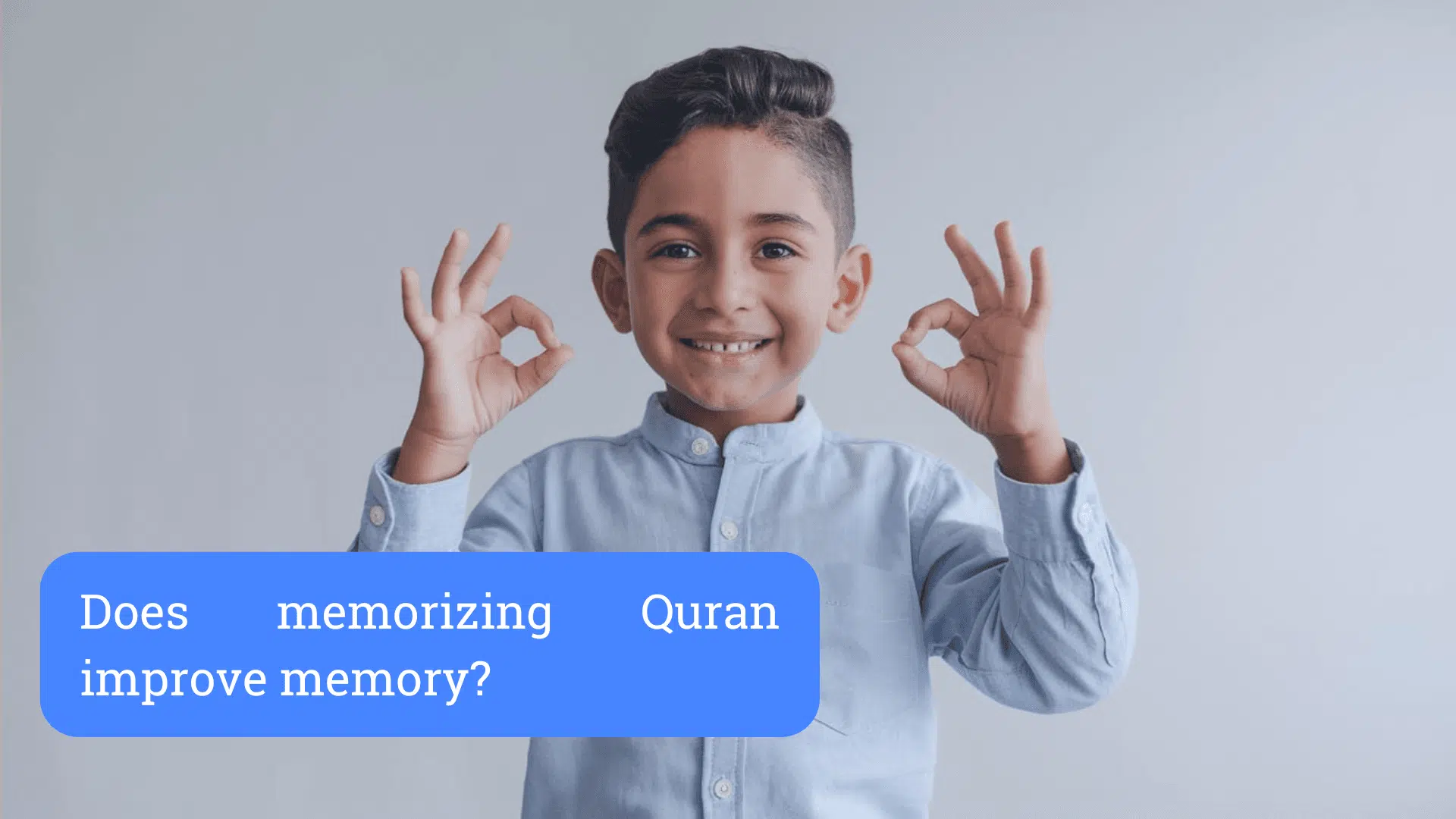 Does memorizing Quran improve memory