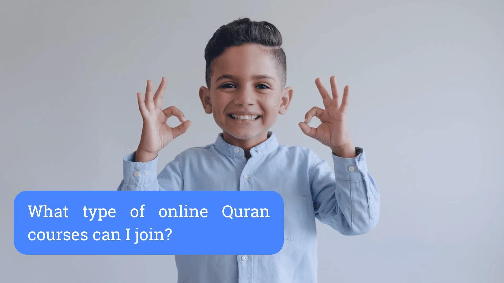 What type of online Quran courses can I join