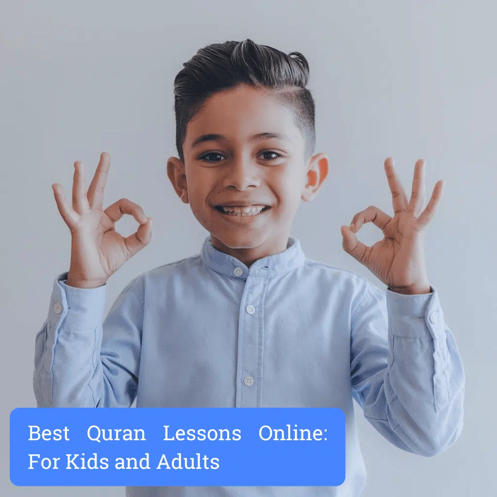 boy learning quran online with top lessons