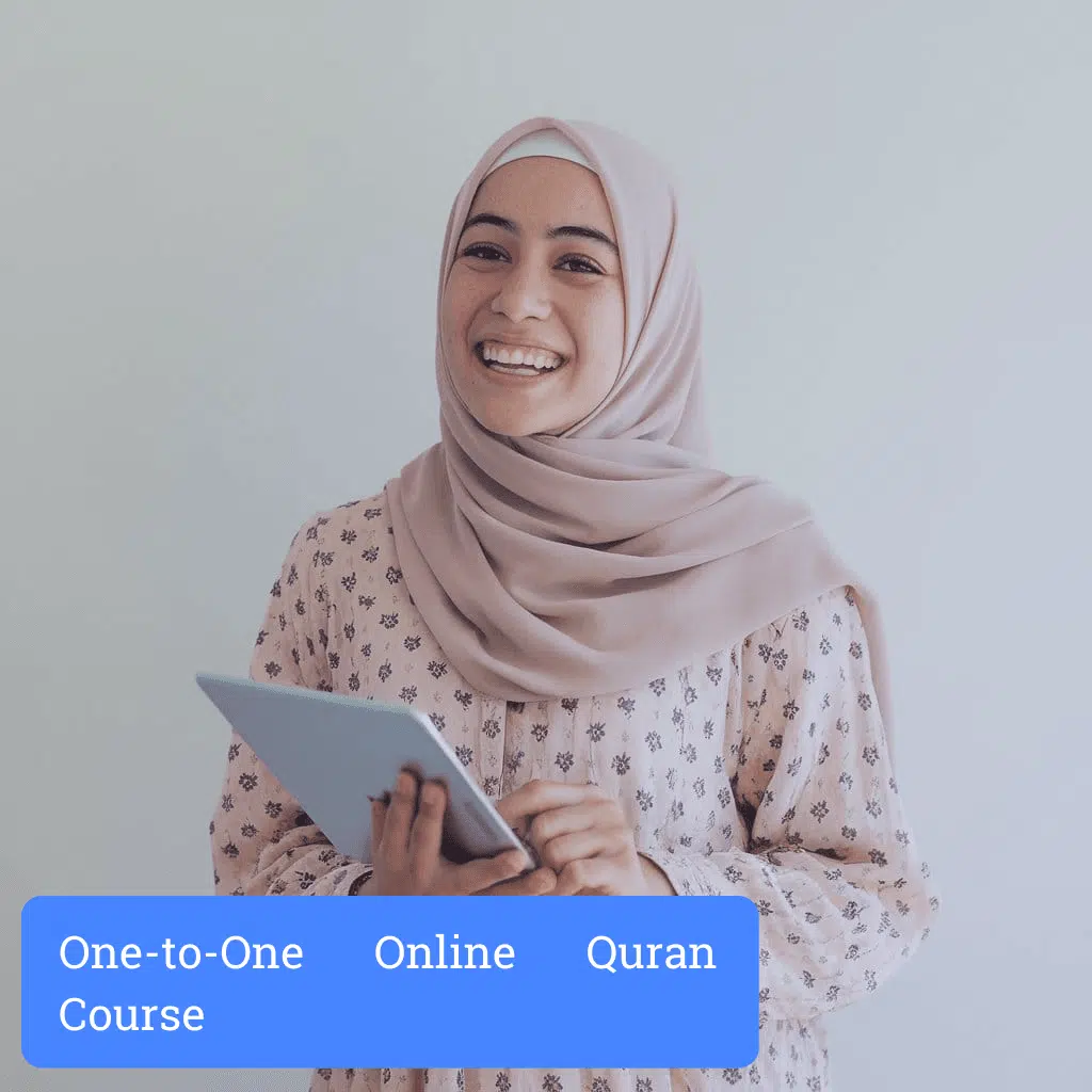 girl attending one-to-one online quran course